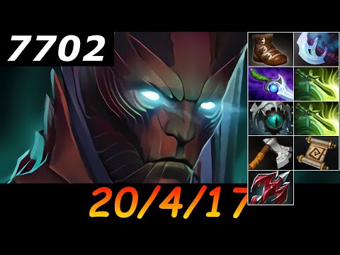 Dota 2 Terrorblade 7702 MMR 20/4/17 (Kills/Deaths/Assists) Ranked Full Gameplay