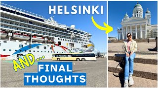 Exploring Helsinki and FINAL REVIEW on the Norwegian Dawn!