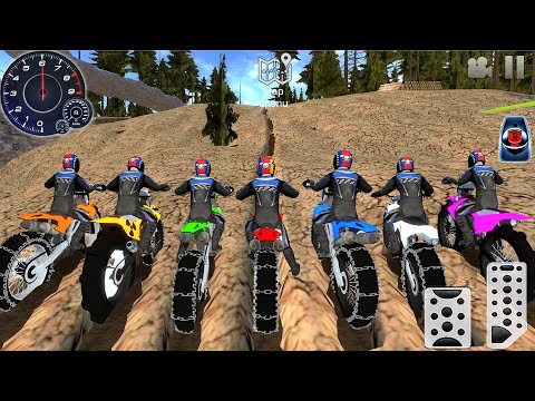 Juego de Motos - Extrema de Motocicletas Aventuras #2 - Offroad Outlaws - Android / IOS gameplay