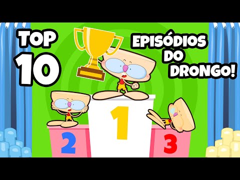 Capa de Mongo e Drongo TOP 10 Episódios PREFERIDOS do Drongo - DESENHO ANIMADO