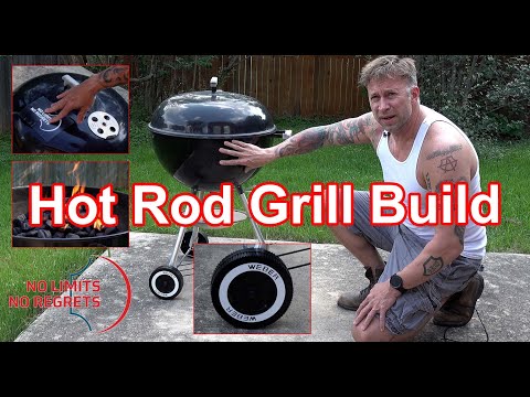 HOT ROD GRILL Build - CAR BUILD Humor to Upgrade Your GRILL's Performance