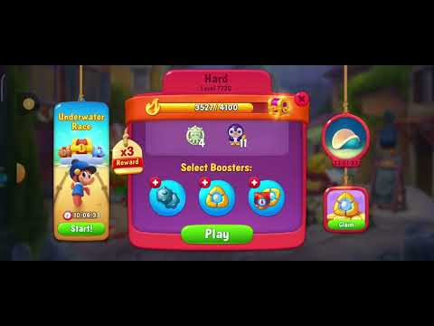 fishdom hard level 7720 - 18 moves  +9 💎