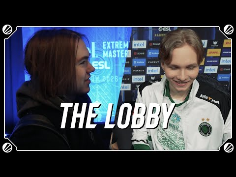 donk TAKES OVER the mic - The IEM Kraków Stage 2 Lobby