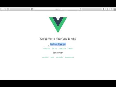Learn Vue 2: Part 17 - HMR