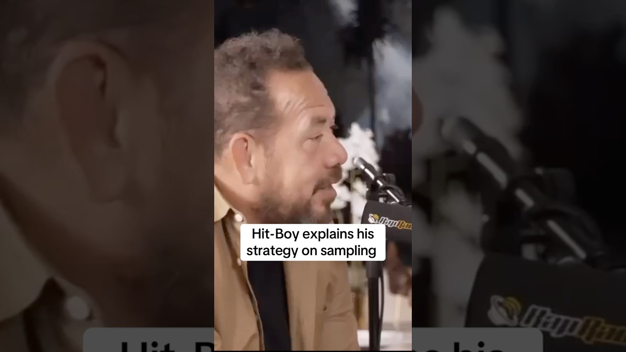 Hit-Boy explains his strategy on sampling