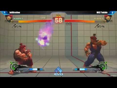 EVO 2013 Semi-Finals : Infiltration (Akuma) vs Tokido