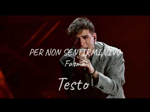 Per sentirmi vivo - Fasma (testo)