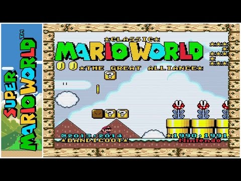 Classic Mario World 2: The Great Alliance (2014) | Super Mario World Hack
