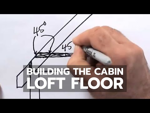 How to Build a Cabin - Loft Floor Detail