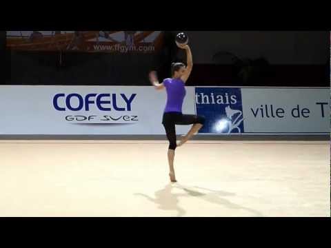 Danielle PRINCE Ballon entrainement Grand prix de Thiais 2013 (Australie)