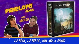 [ VINDICATION ]  enfin en VF ! - La règle du jeu, la partie, et mon avis à chaud !