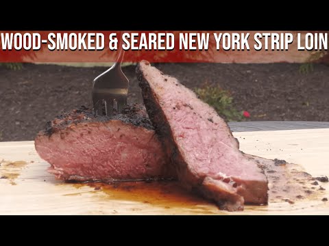 New York Strip Roast Wood-Smoked and Reverse Seared |...