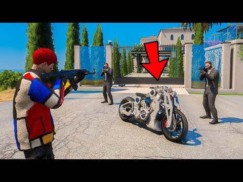 We infiltrated a mansion for this 700cc motorcycle 😨