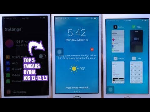 Top 5 BEST FREE Cydia Tweaks Compatible With iOS 12-12.1.2 (Unc0ver Jailbreak)