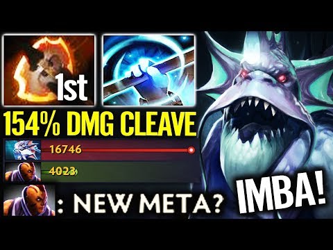 20 Minutes End Game!! New Meta Slardar Battle Fury + Empower 154% Cleave Dota 2