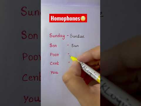 Do you know how similar the homophones are