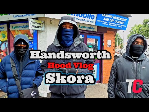 I Spent A Day With A Birmingham Drill Rapper 😳  || SKORA Hood Vlog @TeaAndCrumpets
