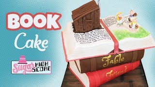 How To Make a Book Cake (The Grimm Forest Cake)