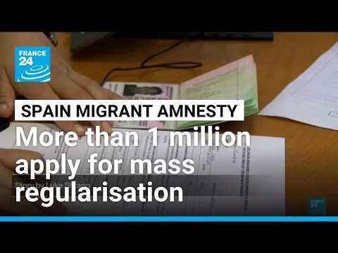 More than 1 million migrants apply for Spain's mass regularisation