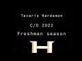 Tavaris Hardamon C/O 2022 Freshman Season