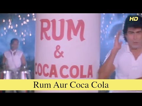 Poster rum aur coca cola