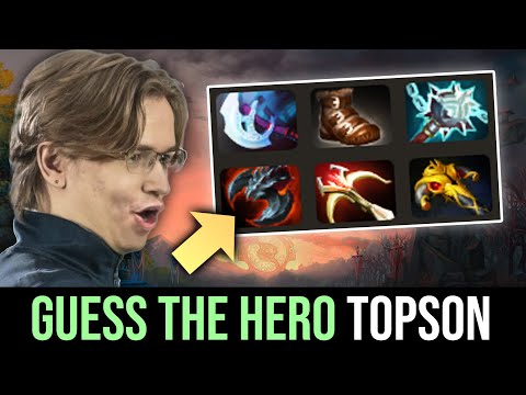 Guess the hero — Topson on mid
