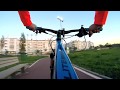 Decathlon Geonaute GEYE 900 Camera 2017 quick bike test - 1080p 60fps No Image Stabilizer