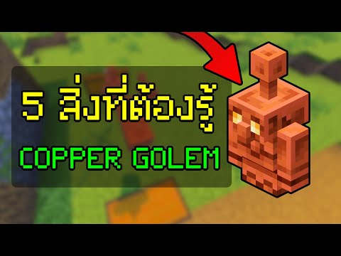 5 สิ่งที่ต้องรู้เกี่ยวกับ 'โกเล็มทองแดง' (Copper Golem)