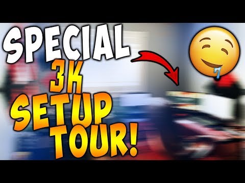 3K SPECIAL Gaming Room/Setup TOUR!