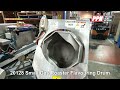 20128 Small Gas Roaster Flavouring Drum