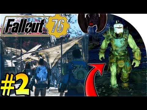 FALLOUT 76 GAMEPLAY PART 2 - Attacking LEGENDARY GRAHM + MOTHMAN Ritual + The OVERSEER'S CAMP