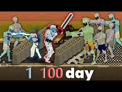 100 day survival challenge in they are coming zombie defense