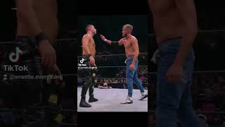 Orange Cassidy chops have no affect on Daniel Garcia #aew #aewdynamite #orangecassidy #prowrestling