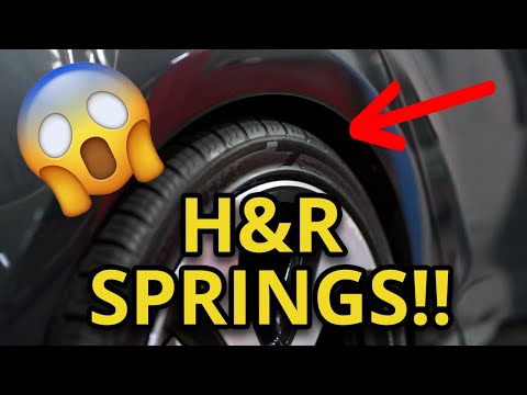 MK7 GTI H&R SPRING INSTALL