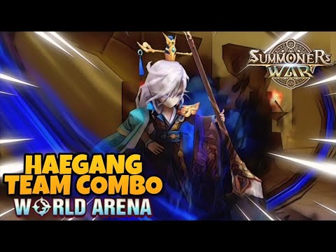 Haegang Team Combo in World Arena Ep. 3 - Summoners War