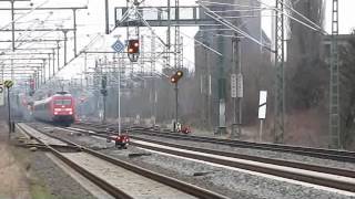 preview picture of video 'IC 2220/2221 BR 101 Sandwich Bad Oldesloe 02.03.2012'