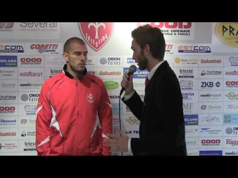 8° giornata - Unione Triestina 2012 Vs Sacilese = 1-1 Intervista Sessolo