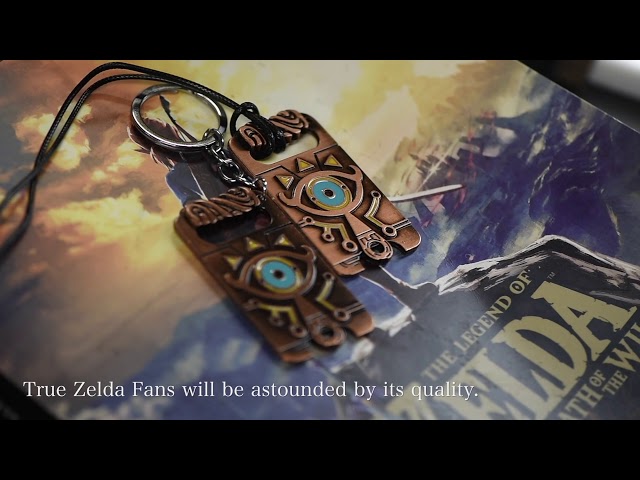 Vídeo relacionado con Multiculture Llavero de metal con símbolos de Sheikah Slate para fans de Zelda, multicolor