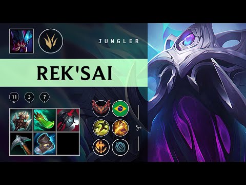 Rek'Sai Jungle vs Karthus - BR Grandmaster Patch 25.24