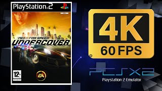 Need for Speed: Undercover | PS2 (PCSX2) | 4K UHD