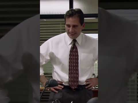 Awkward moment with your boss #theoffice #shorts