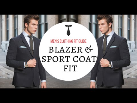 How A Blazer Should Fit - Men's Clothing Fit Guide - Sport Coat Sports Jacket