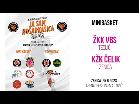 ŽKK VBS (Teslić) - KŽK Čelik (Zenica) 25.6.2023.