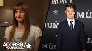 'The Mummy': Sofia Boutella On Doing Fight Scenes With Tom Cruise | Access Hollywood
