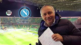 Brescia-Napoli 1-2 Radiocronaca di Carmine Martino su Radio KissKiss Italia