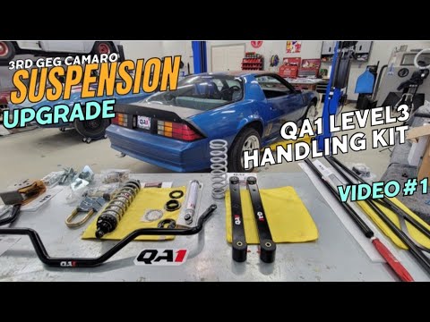 QA1 rear suspension INSTALL. For the 3rd Gen Camaro track-project. part 1