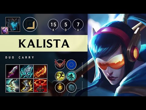 Kalista ADC vs Varus - EUW Grandmaster Patch 25.09