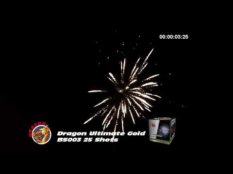 Dragon Ultimate Gold 25 Shots BS003 2018