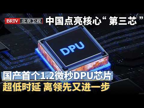 中国点亮核心&ldquo;第三芯&rdquo;！国产首个自研DPU芯片，1.2微秒超低时延拿下第三颗主力芯片，中国距离全面领先再进一步【京津冀大格局】