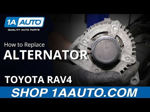 How to Replace Alternator 05-16 Toyota RAV4